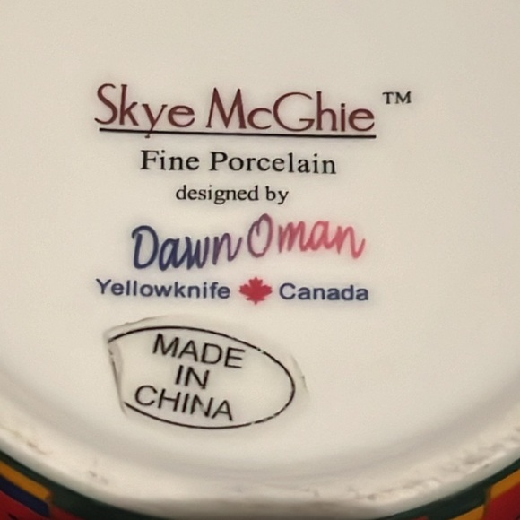 Dawn Oman Skye McGhie Polar Bear Mug Yellowknife  Native North American Art - Picture 5 of 10